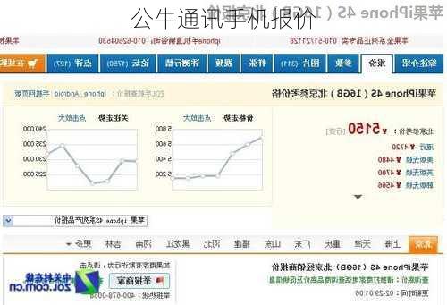 公牛通讯手机报价