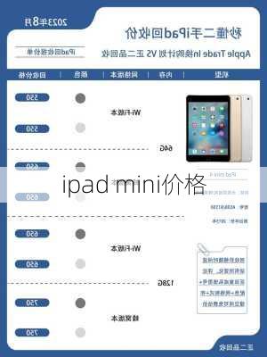 ipad mini价格