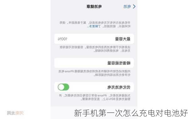 新手机第一次怎么充电对电池好
