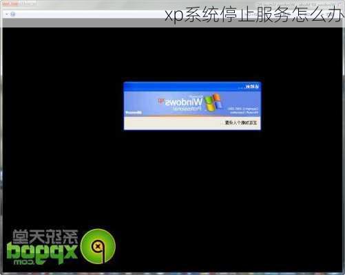 xp系统停止服务怎么办