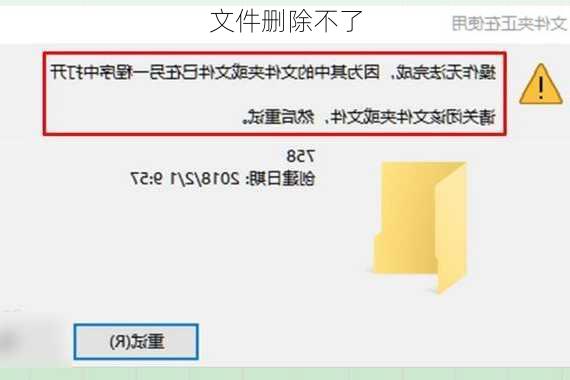 文件删除不了