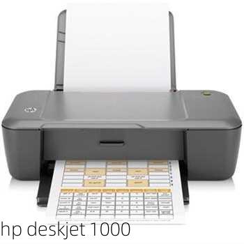 hp deskjet 1000