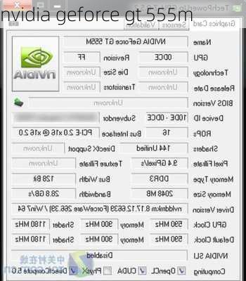 nvidia geforce gt 555m