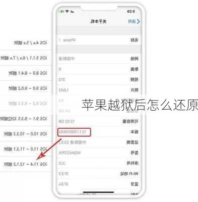苹果越狱后怎么还原