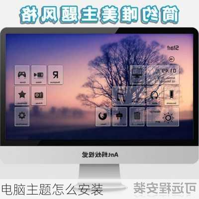 电脑主题怎么安装