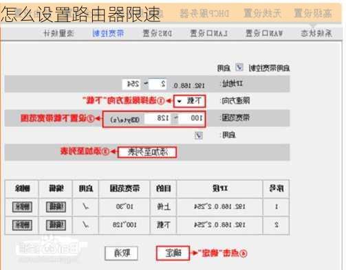 怎么设置路由器限速